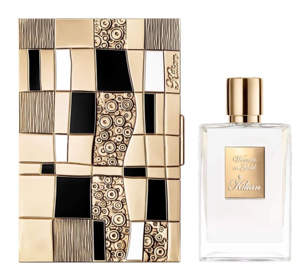 kilian woman in gold